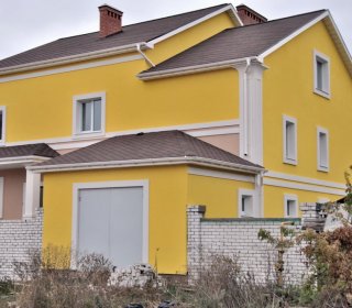Отделка фасада жилого дома по адресу: г. Ульяновск, ул. Скринского д.28