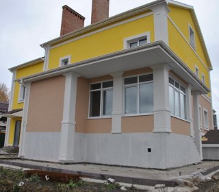 Отделка фасада жилого дома по адресу: г. Ульяновск, ул. Скринского д.28