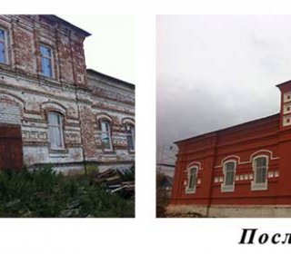 Реставрация фасада Храма Петра и Павла с.Шиловка