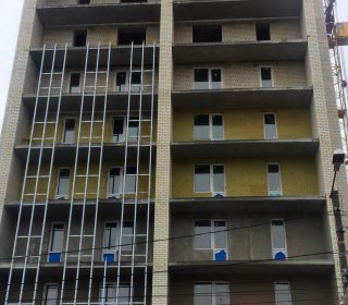Утепление и декор фасада по ул.Орлова, 31 в  Ульяновск ЖК 
